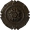 Ekena Millwork Southampton Ceiling Medallion, Hand-Painted Stone Hearth Crackle, 16 1/2"OD x 2 3/8"P CM16SOSHC - alternate 1